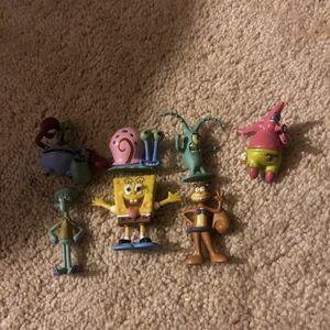 Sponge Bob figurines